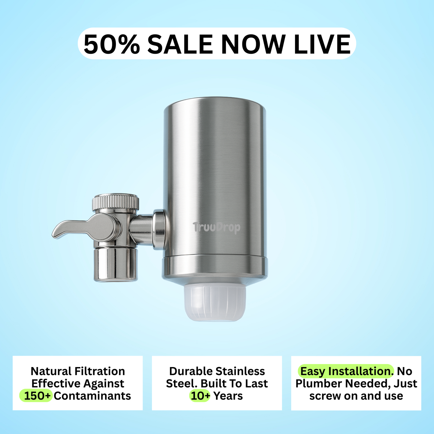 TruuDrop - Ultimate Water Purifier